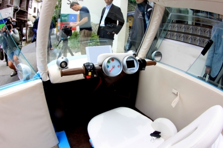 Крошечный электромобиль Rimono получит пластиковый кузов
