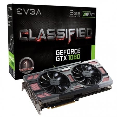EVGA анонсировала пять ускорителей GeForce GTX 1080