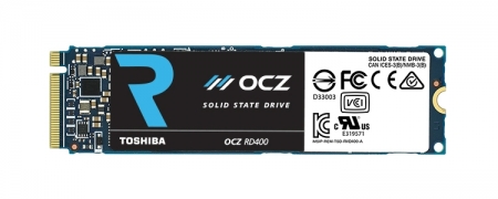 Toshiba представила быстрые накопители OCZ RD400 NVMe SSD