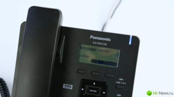 Обзор SIP-телефона Panasonic KX-HDV130