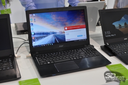 Computex 2016: ноутбуки-трансформеры, мониторы и игровой ноутбук компании Acer