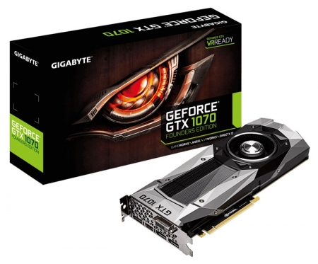 Gigabyte представила видеокарту GeForce GTX 1070 G1 Gaming