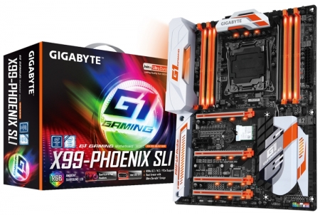 Gigabyte GA-X99-Phoenix SLI: системная плата с RGB-подсветкой для мощных ПК