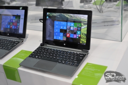 Computex 2016: ноутбуки-трансформеры, мониторы и игровой ноутбук компании Acer