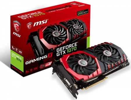 Ускоритель MSI GeForce GTX 1070 Gaming X 8G предлагает три режима работы