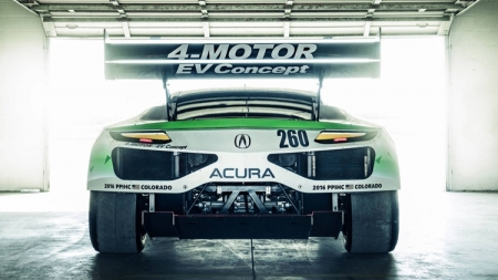 Acura показала электрический концепт на базе суперкара NSX
