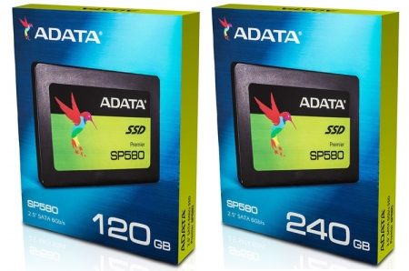 Накопители ADATA Premier SP580 SSD используют флеш-память TLC