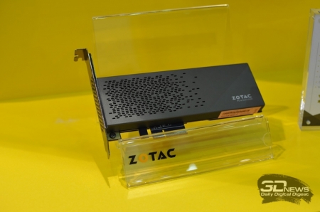 Computex 2016: видеокарты и мини-компьютеры на стенде Zotac