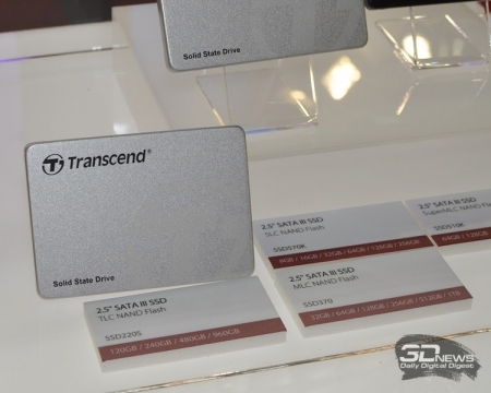 Computex 2016: SSD-накопители в экспозиции Transcend