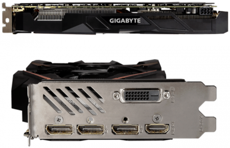 GIGABYTE анонсировала доступную карту GeForce GTX 1070 WindForce OC