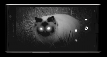 Lumigon T3: первый смартфон с камерой ночного видения