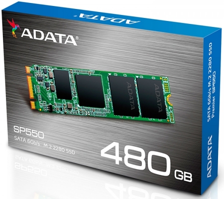 ADATA выпустила SSD-накопители Premier SP550 в формате M.2 2280