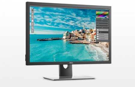 Профессиональный монитор Dell UP3017 обладает разрешением 2560 × 1600 точек