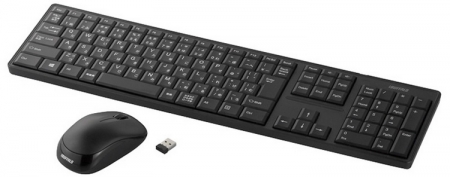Компактная беспроводная клавиатура Buffalo BSKBW100BK отличается высокой экономичностью