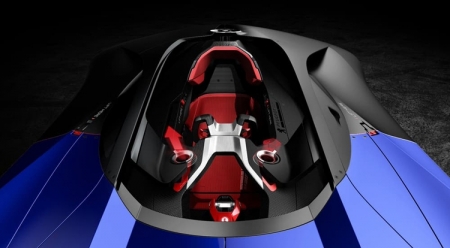 Peugeot L500 R HYbrid: концепт-кар с гибридной силовой установкой