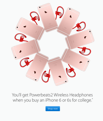 Apple дарит учащимся наушники Beats за 0 при покупке компьютера