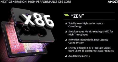 Новые AMD APU будут сочетать архитектуры Zen и Polaris