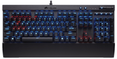 Игровая клавиатура Corsair K70 LUX RGB с механическими переключателями Cherry MX