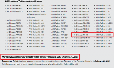 В списках AMD замечен Radeon RX 490