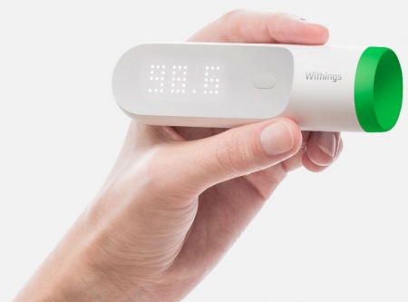 Одобренный FDA «умный» термометр Withings Thermo стал доступен для заказа