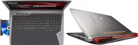 ASUS ROG G752VS — первый ноутбук с GPU GTX 1070