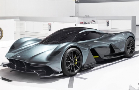 Aston Martin сняла завесу тайны с гиперкара AM-RB 001