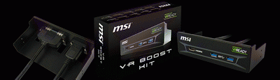 MSI VR Boost Kit облегчит подключение шлемов VR к ПК