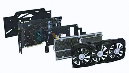 MSI GeForce GTX 1070 Duke Edition использует трёхвентиляторный кулер