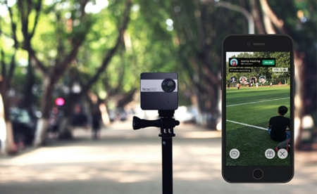 Nico360: самая маленькая в мире панорамная камера с поддержкой круговой видеозаписи