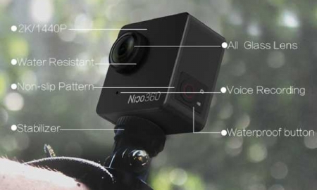 Nico360: самая маленькая в мире панорамная камера с поддержкой круговой видеозаписи
