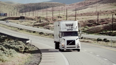 Стартап Otto протестирует технологию автономного вождения грузовика к концу года