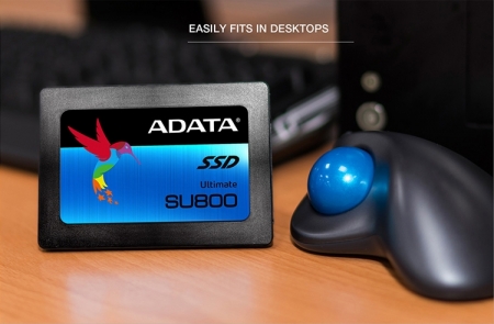 Вместимость SSD-накопителей ADATA Ultimate SU800 достигает 1 Тбайт