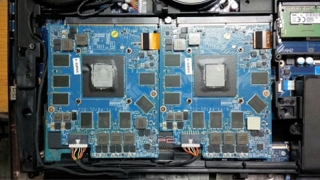 NVIDIA GeForce GTX 1080 Mobility запечатлён на снимках в конфигурации SLI