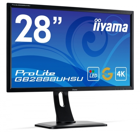 Монитор Iiyama ProLite GB2888UHSU соответствует формату Ultra HD