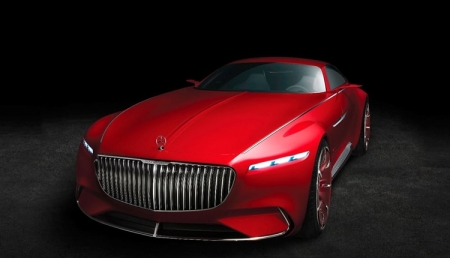 Роскошное купе Vision Mercedes-Maybach 6: смесь прошлого и будущего
