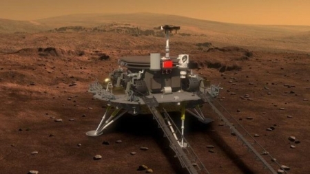 Китай показал рисунки зонда для Марса и марсоход с прицелом на 2020 год