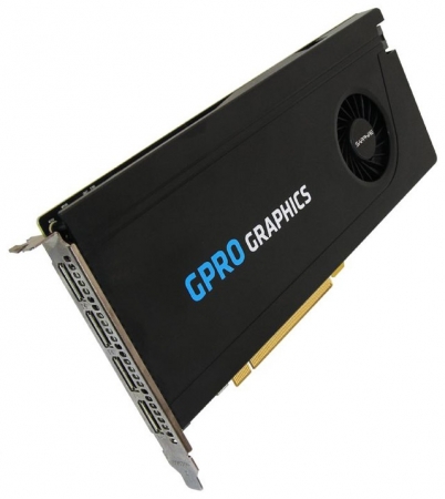 Видеоадаптер Sapphire GPRO 8200 оснащён четырьмя DisplayPort 1.4