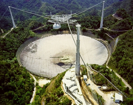 В Китае заработал гигантский радиотелескоп FAST