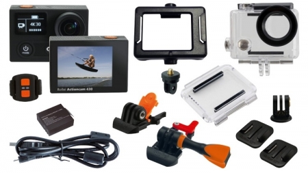 Rollei Actioncam 430: 4K экшен-камера, работающая на глубине до 40 м