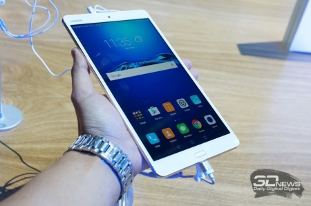IFA 2016: Планшет Huawei MediaPad M3 получил 8,4