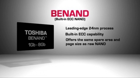 Toshiba начала выпуск 16-Гбит SLC NAND повышенной надёжности