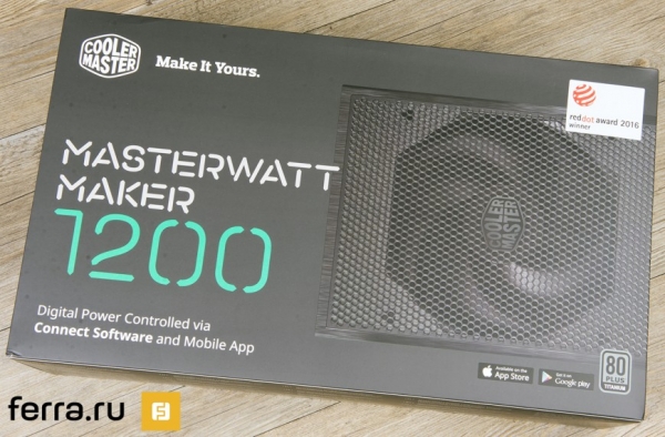 Обзор блока питания Cooler Master MasterWatt Maker 1200: попробуй нагрузи