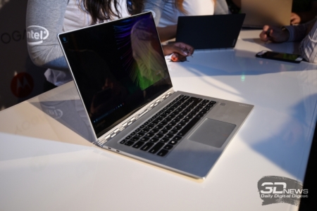 IFA 2016: ноутбук-трансформер с безрамочным дисплеем Lenovo Yoga 910