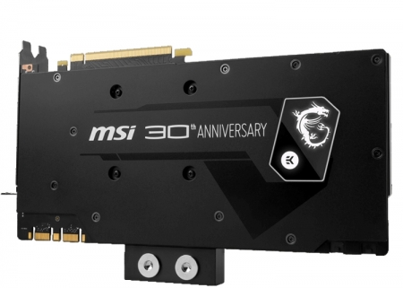 MSI выпустила «юбилейный» ускоритель GeForce GTX 1080 30th Anniversary