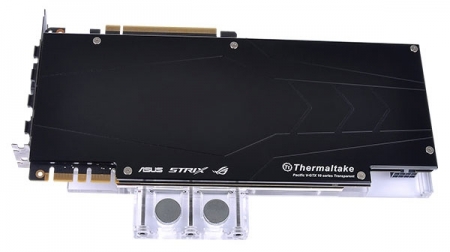 Thermaltake представила водоблок для видеокарт ASUS Strix GTX 1080/1070