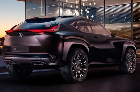 Lexus UX Concept демонстрирует водительское место будущего