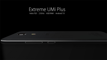 «Экстремальная» версия смартфона UMi Plus получит чип Helio P20 и 6 Гбайт ОЗУ