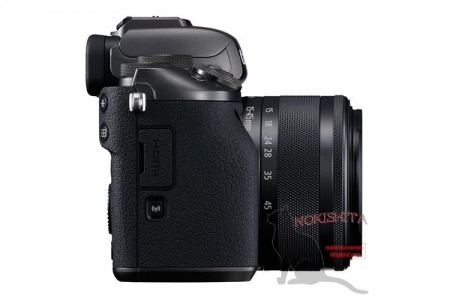 Обнародованы изображения и данные о характеристиках камеры Canon EOS M5