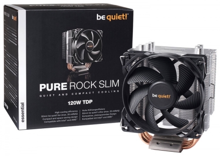 Кулер be quiet! Pure Rock Slim охладит мейнстрим-процессоры Intel и AMD