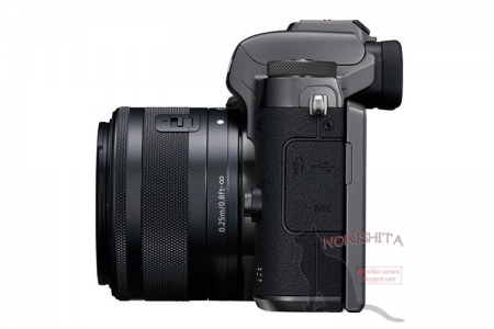 Обнародованы изображения и данные о характеристиках камеры Canon EOS M5